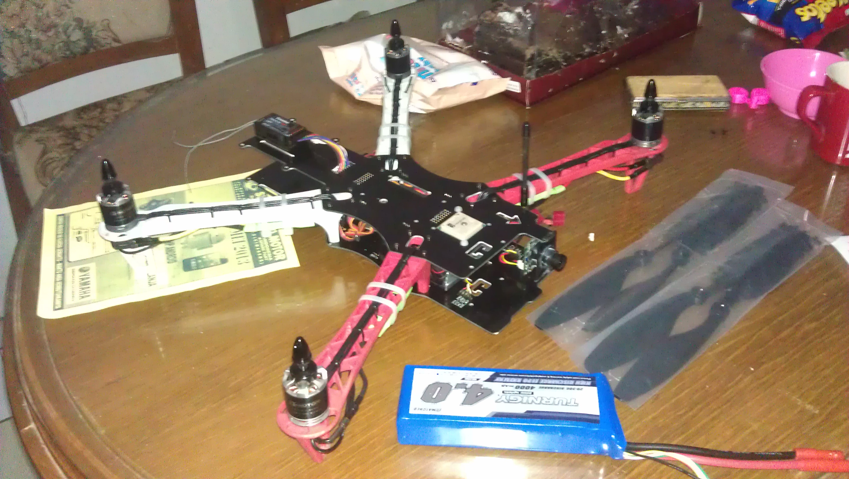 B36-四轴航拍无人机TBS Discovery图纸